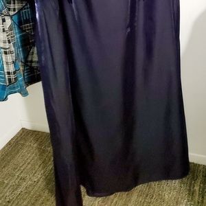 Holiday Party Full length NAVY BLUE evening gown size 22W. Stunning!